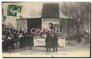 Old Postcard Carnival Folklore & # 39Aix Provence Chariot of joke Tobacco