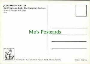 Canada Postcard - Johnston Canyon,Banff National Park,Canadian Rockies RR10684