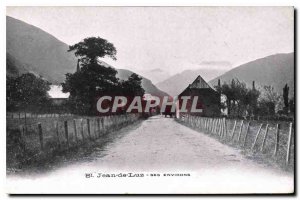 Old Postcard Saint Jean de Luz Its Surroundings