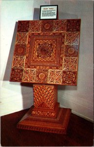 Florida St Augustine Ripley's Museum Inlaid Table With 11,000 Pieces Of ...