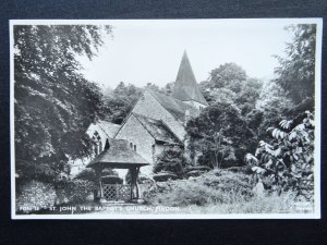 Sussex FINDON St. John Baptist's Church - Old RP Postcard by Frith