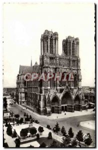 Modern Postcard Reims cathedral