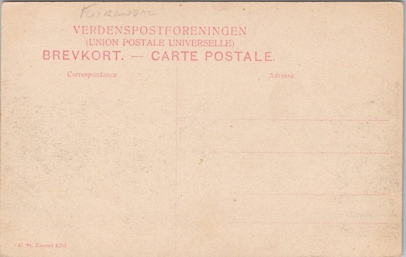 Fuirendal Denmark Næstved Municipality Holstein Unused Brevkort Postcard H58