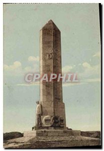 Old Postcard The Chemin des Dames Monument aux Basques