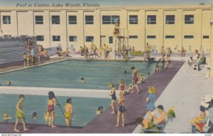 LAKE WORTH, Florida, 1953; Pool at Casino