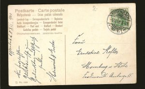 Germany Postmarked 1908 Offenbach Orchestra Color Postcard
