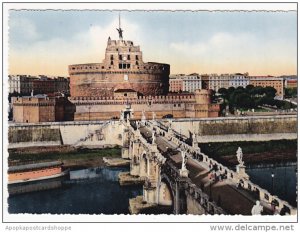 Italy Roma Rome Ponte e Castel San Angelo