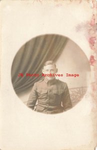 World War I, RPPC, Soldier Carl Beteau in Europe, World War I