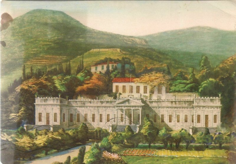 Isola D'elba Villa DI Napoleone Disegnata V1953 Europe Italy