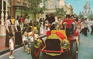 Florida Orlando Walt Disney World Riding Down Main Street U S A