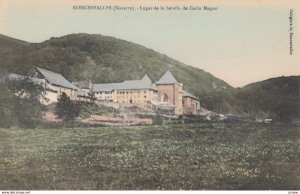 RONCESVALLES , Navarra , Spain , 00-10s ; Lugar de la Batalla de Carlo Magno