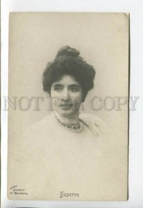 443723 Marguerite BARETTI Italian OPERA Singer Vintage PHOTO postcard