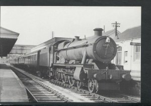 Railway Postcard - Engine No.6965 'Thirlestaine Hall' at Paignton  T8018
