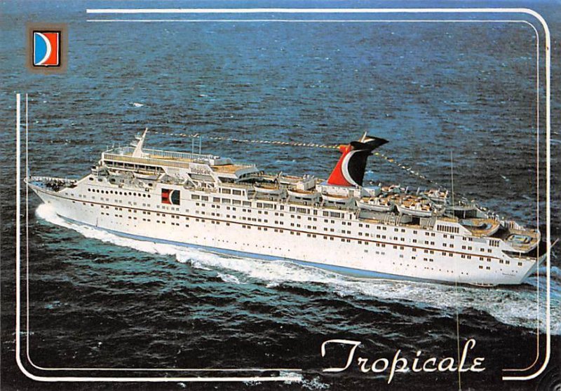 Tropicale Carnival Line Ship Unused 