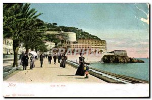 Old Postcard Nice Quai du Midi