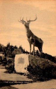 Massachusetts Mohawk Trail The Elk Monument