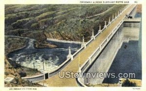 Elephant Butte Dam in Hot Springs, New Mexico