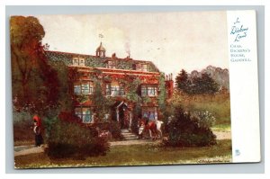 Vintage 1903 Tuck's Art Series Postcard Charles Dicken's House Gadshill UK