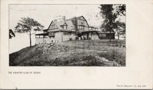 Peoria IL Country Club c1904 Postcard F24