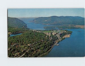 Postcard Aerial View of West Point New York USA