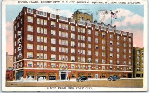 Postcard - Hotel Plaza - Jersey City, New Jersey