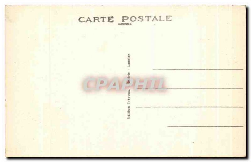 Postcard Old Ploumanach Castle Costaeres