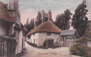 England Luccombe Village Scene