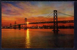 Sunset,San Francisco Bay Bridge,CA