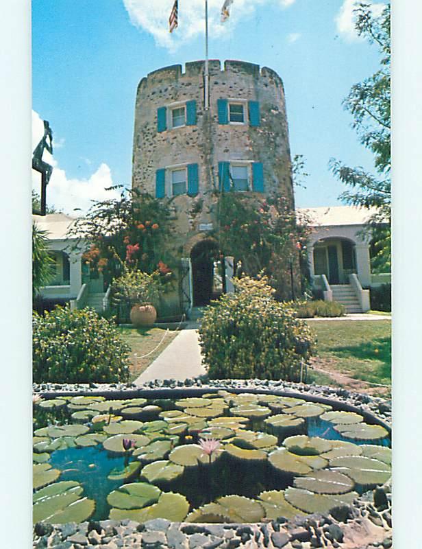 Pre-1980 BLUEBEARD'S TOWER IN ST. THOMAS US Virgin Islands USVI Q7772