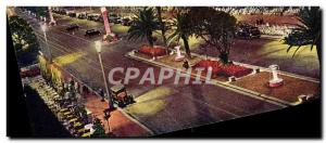 Postcard Modern Night Nice Promenade des Anglais