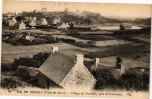 CPA Ile de BRÉHAT-Village du Port Clos pris de Not Coven (230470)