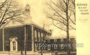 Calvary Methodist Episcopal Church in Annapolis, Maryland