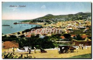 Old Postcard Funchal Madeira