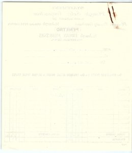 1940 PLOUGH SALES CO MEMPHIS TN ST JOSEPH ASPRIN MEDICINE INVOICE BILLHEAD Z819