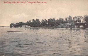 Billingsport New Jersey Wharf View Waterfront Antique Postcard K72730