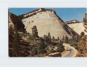 Postcard Checkerboard Mesa, Zion National Park, Utah