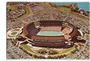 Honolulu, Hawaii ALOHA STADIUM All-Star Hula Bowl Football 4x6 Vintage Postcard