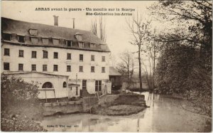 CPA ARRAS avant la guerre-Un moulin sur la Scarpe (138739)