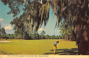 Quail Creek golf club Myrtle Beach, South Carolina