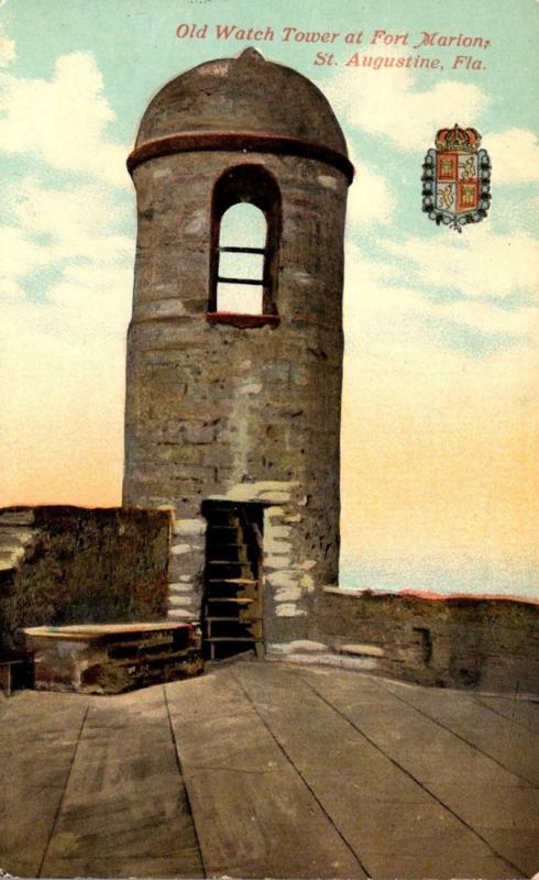 Florida St Augustine Fort Marion The Watch Tower