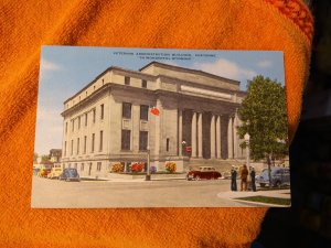 1940's Veterans Administration Building, Cheyenne, Wyoming Linen Postcard