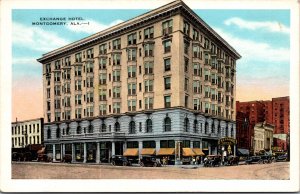 Postcard Exchange Hotel in Montgomery, Alabama