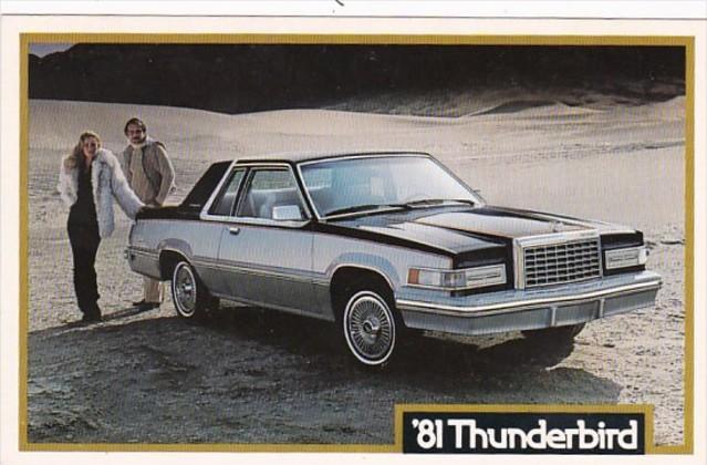 Advertising 1981 Ford Thinderbird John Grappone Ford Bow New Hampshire