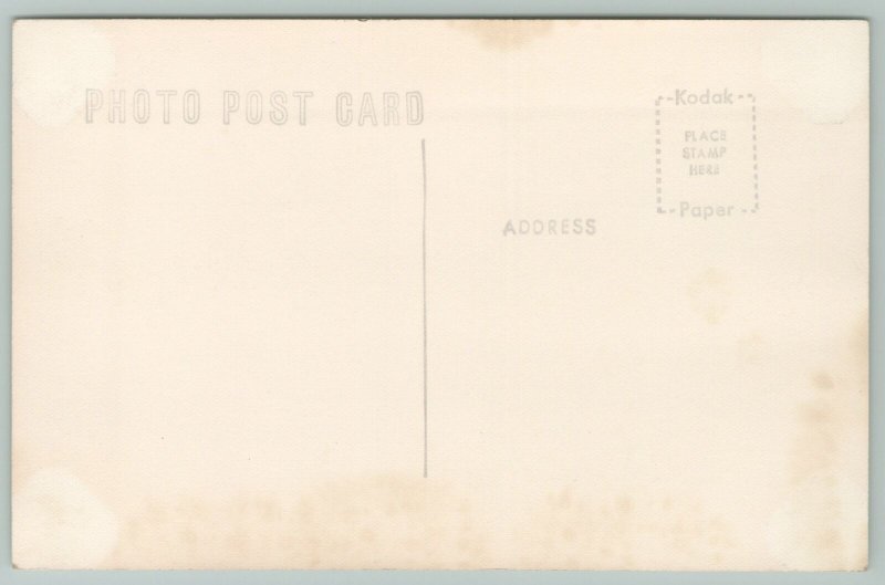 Lapeer Michigan~Ecclesia Immaculate Conception Catholic Church~1950s RPPC 