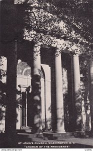 WASHINGTON, D.C., 1900-10s; St. John's Church (Exterior), Lafayette Square