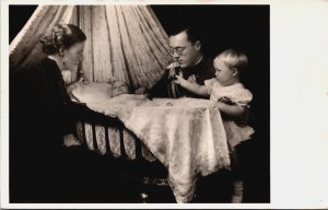 Royalty Queen Juliana Prince Bernhard and their Children Vintage RPPC C198