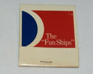 The Fun Ships Carnival Advertising 20 Strike Matchbook