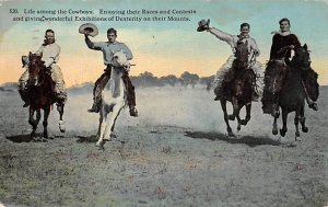 Life among the Cowboy Cowboy 1914 