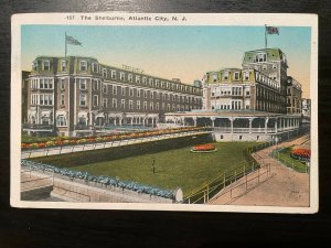 Vintage Postcard 1951 The Shelburne Hotel Atlantic City New Jersey