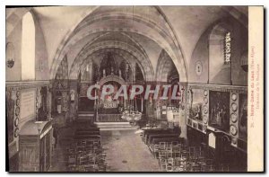 Old Postcard Our Lady of Laus Hautes Alpes Basilica Interior